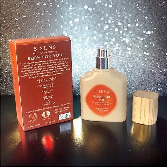 5 SENS Burn for You Fragrance 1.0 fl oz 30 ml full size New In Box MSRP $65 - Picture 10 of 15
